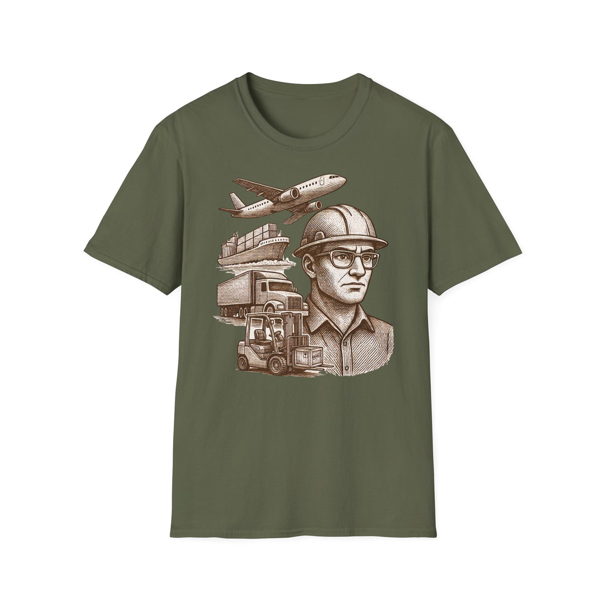 Logistics Sketch T-Shirt