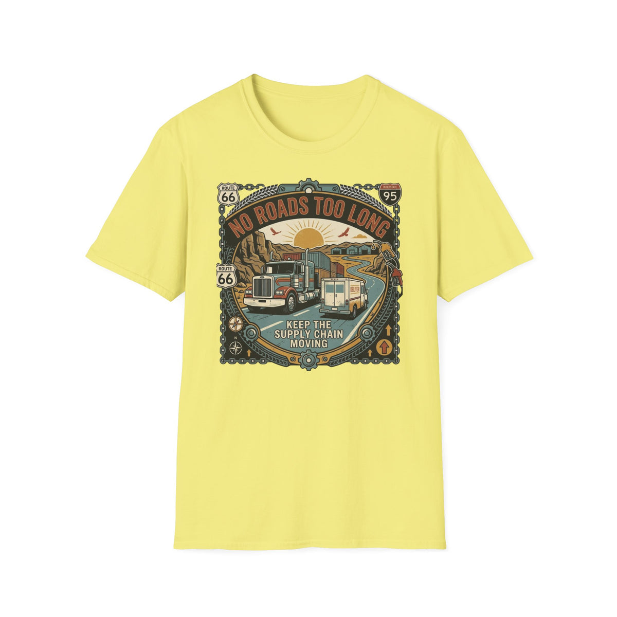 No roads too long T-Shirt
