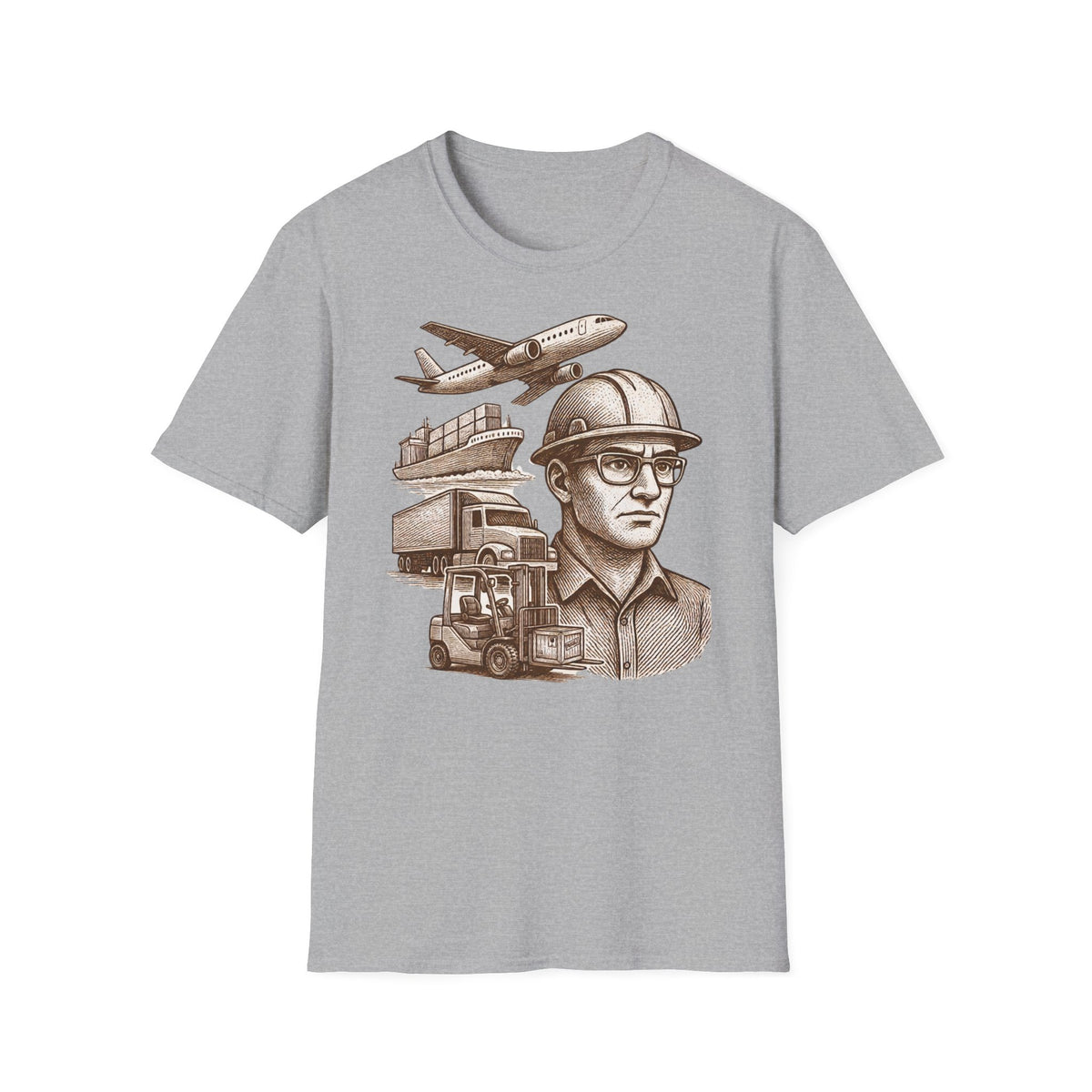 Logistics Sketch T-Shirt