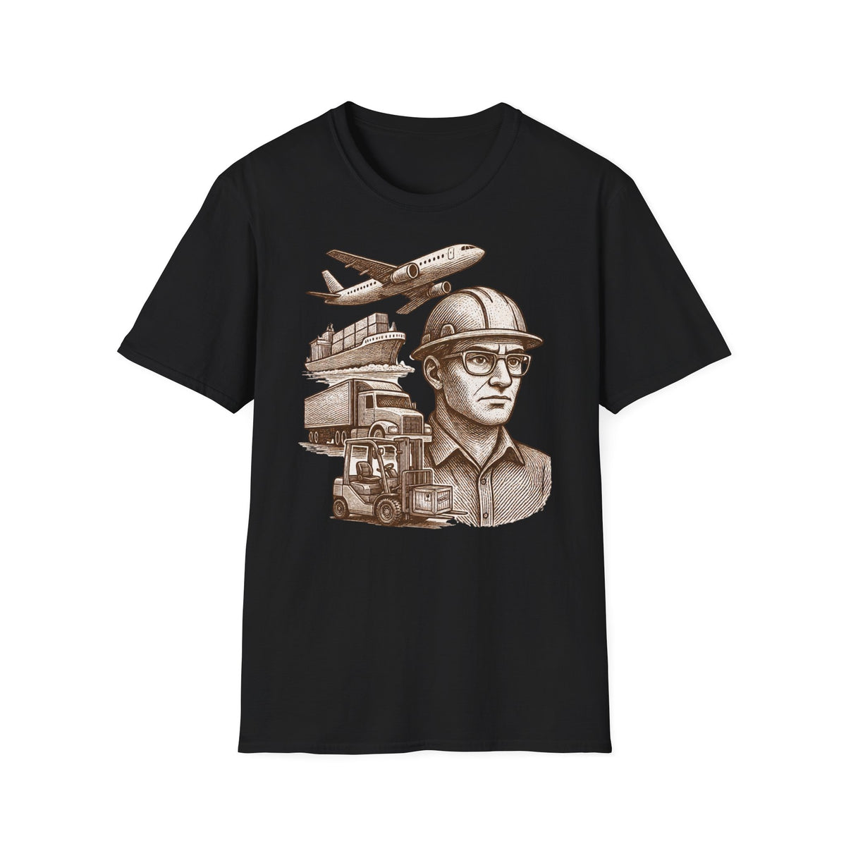 Logistics Sketch T-Shirt