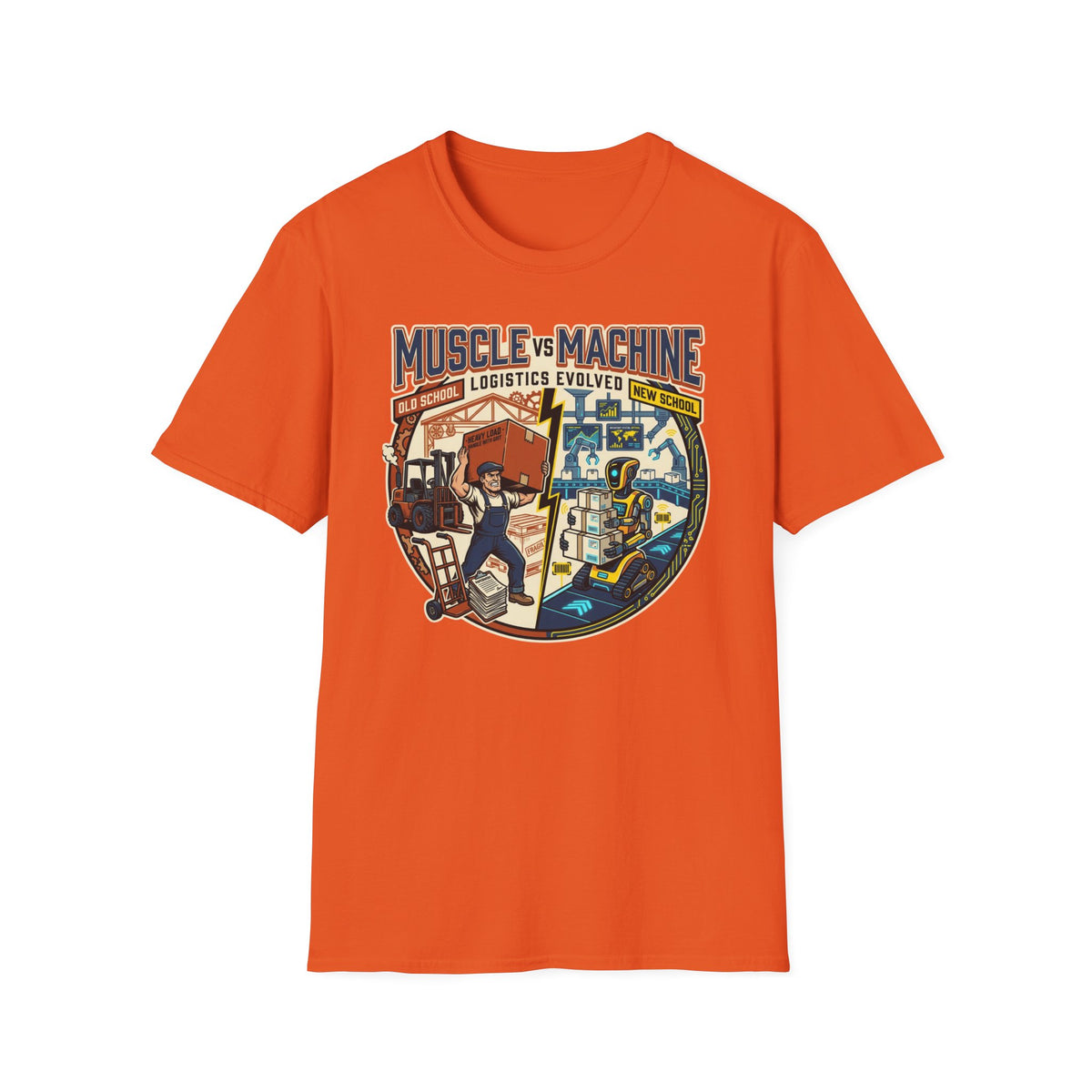 Muscle vs Machine T-Shirt