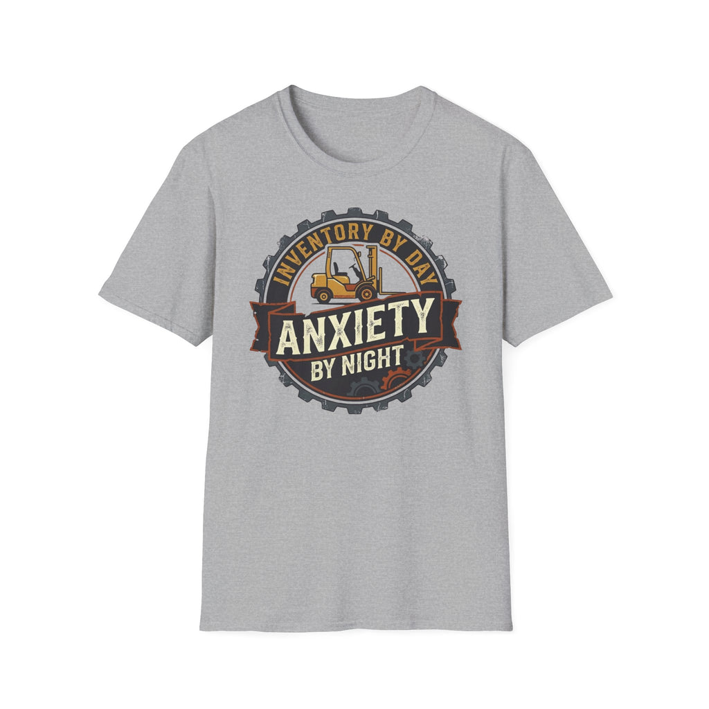 Inventory By Day Anxiety By Night T-Shirt