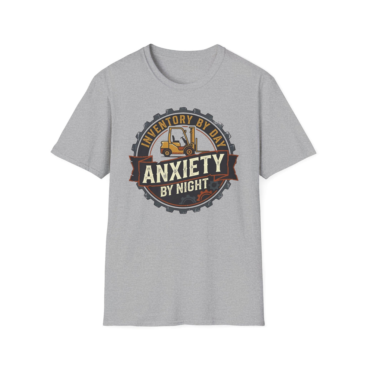 Inventory By Day Anxiety By Night T-Shirt
