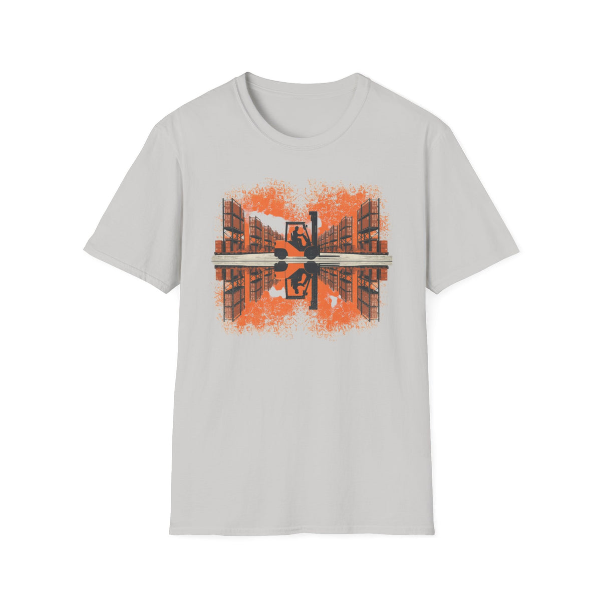 Forklift Reflection T-Shirt