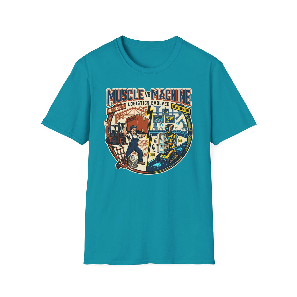 Muscle vs Machine T-Shirt