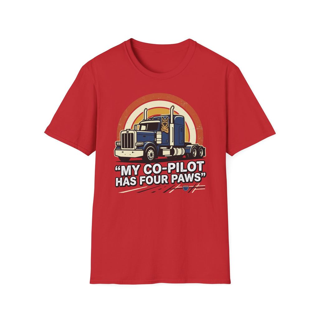 My co-pilot has four paws T-Shirt