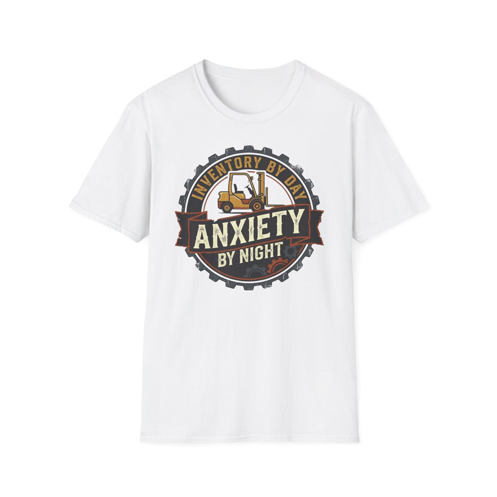 Inventory By Day Anxiety By Night T-Shirt
