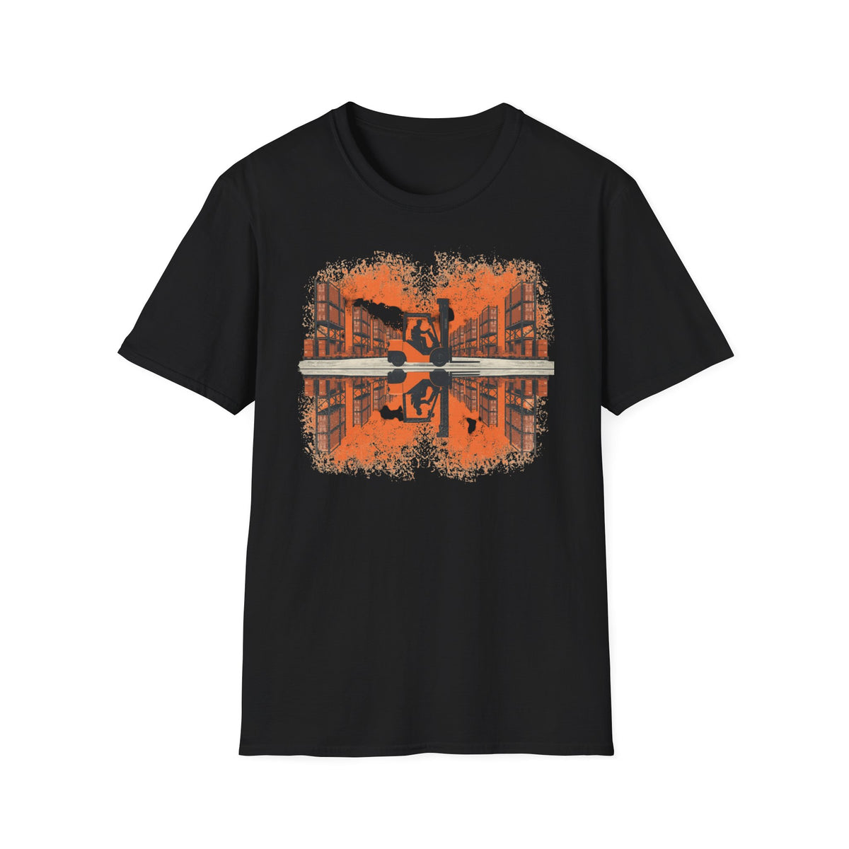 Forklift Reflection T-Shirt
