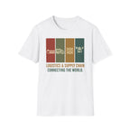 Logistics and supply chain. connecting the world T-Shirt