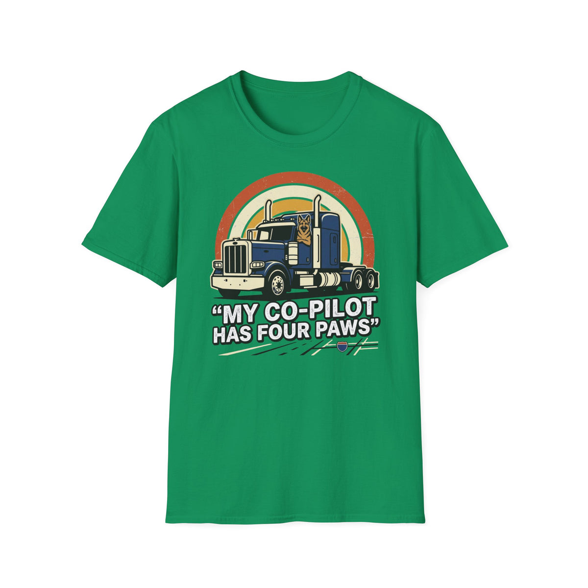 My co-pilot has four paws T-Shirt