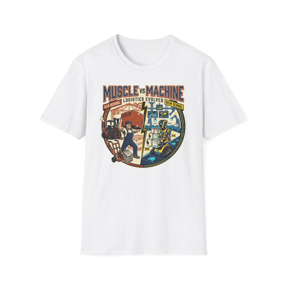 Muscle vs Machine T-Shirt