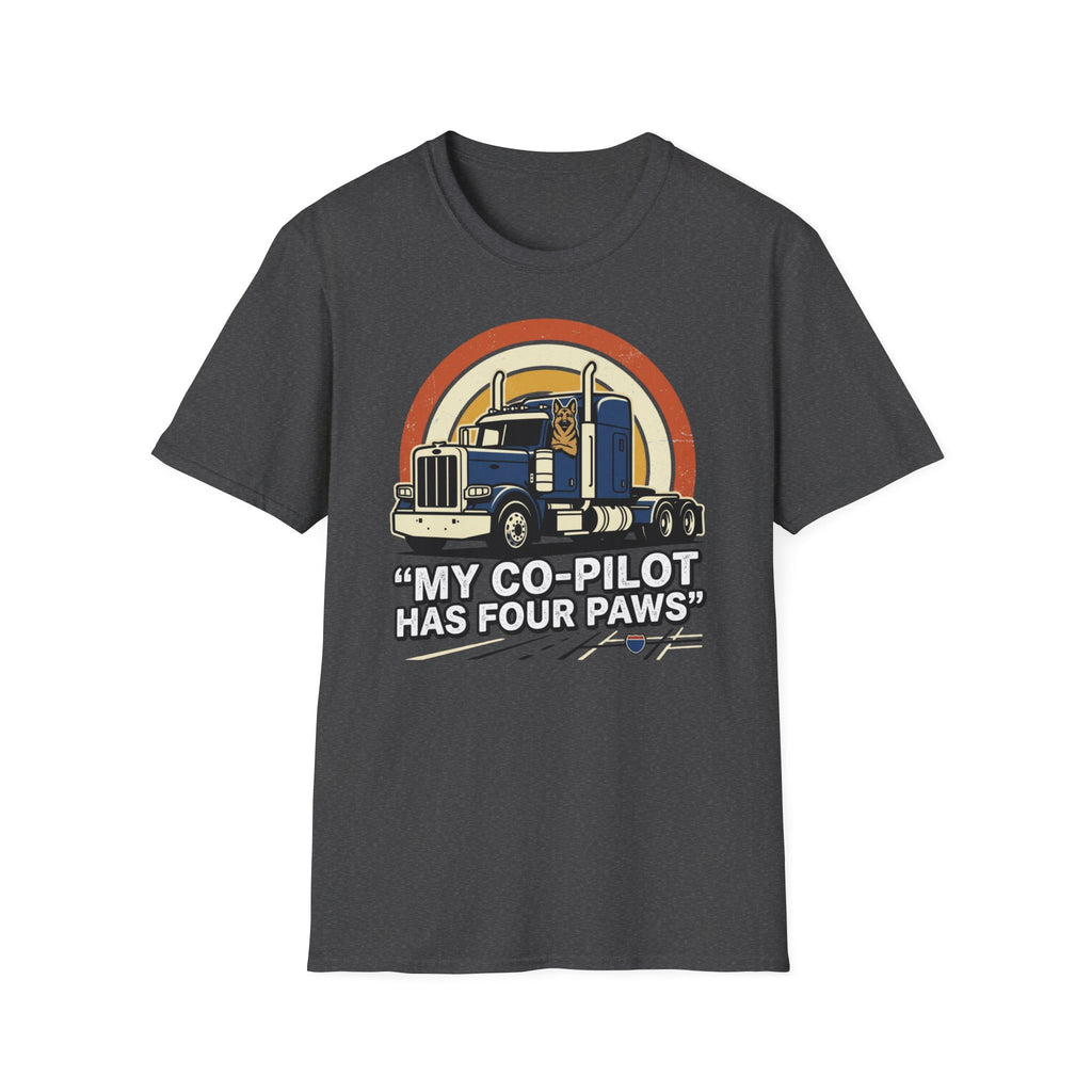 My co-pilot has four paws T-Shirt