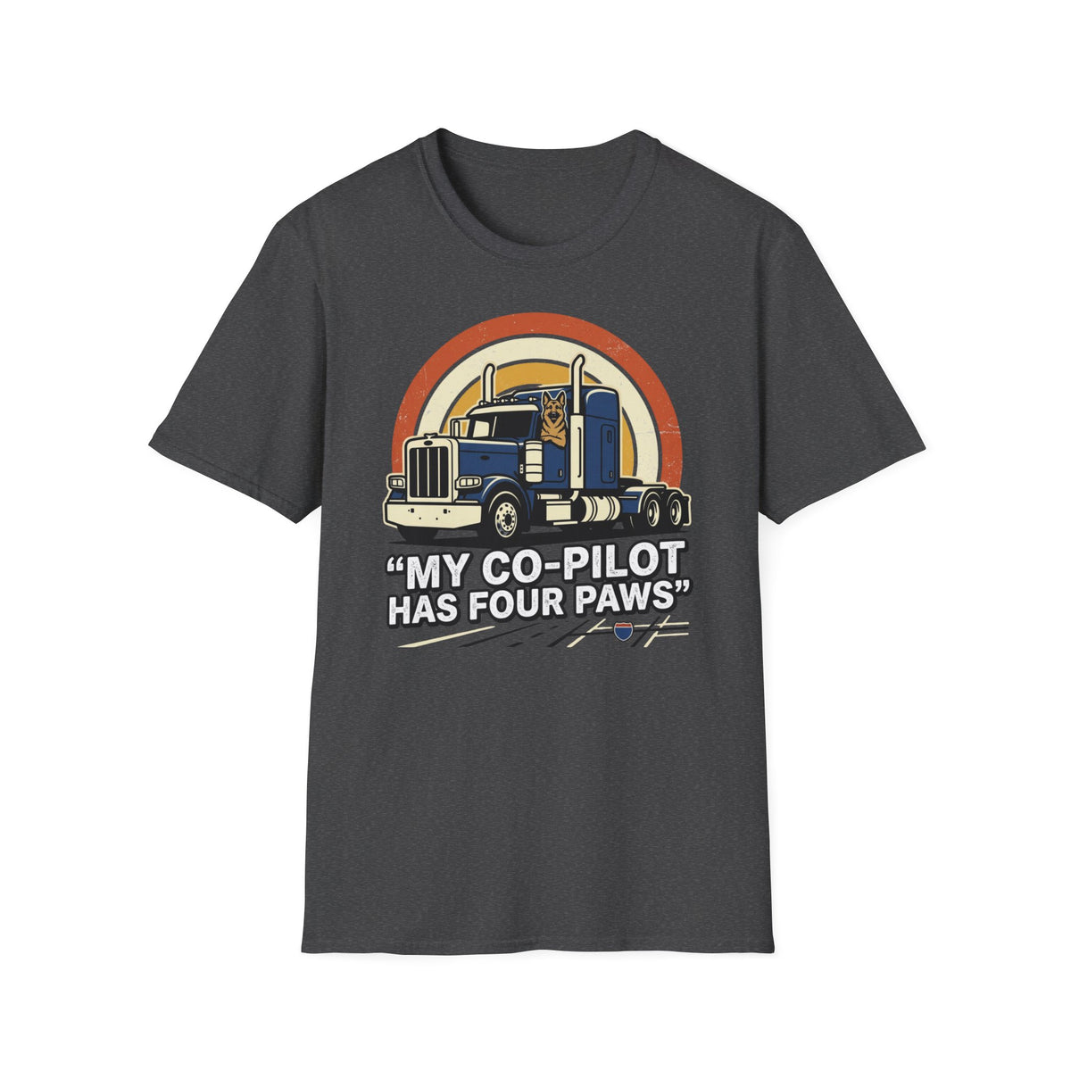 My co-pilot has four paws T-Shirt