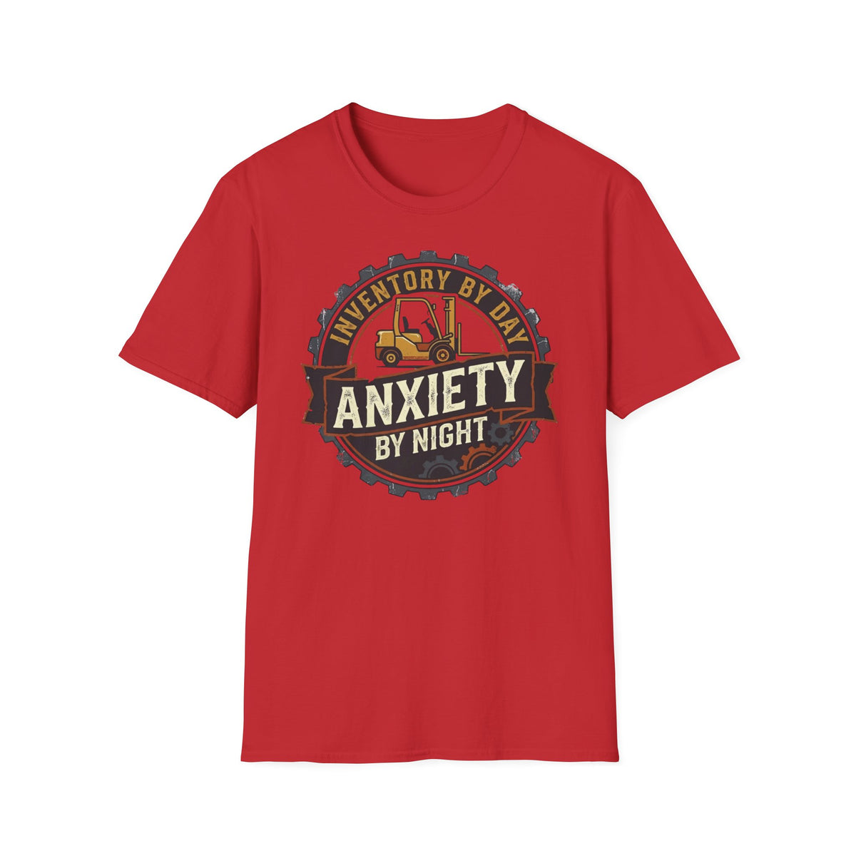 Inventory By Day Anxiety By Night T-Shirt