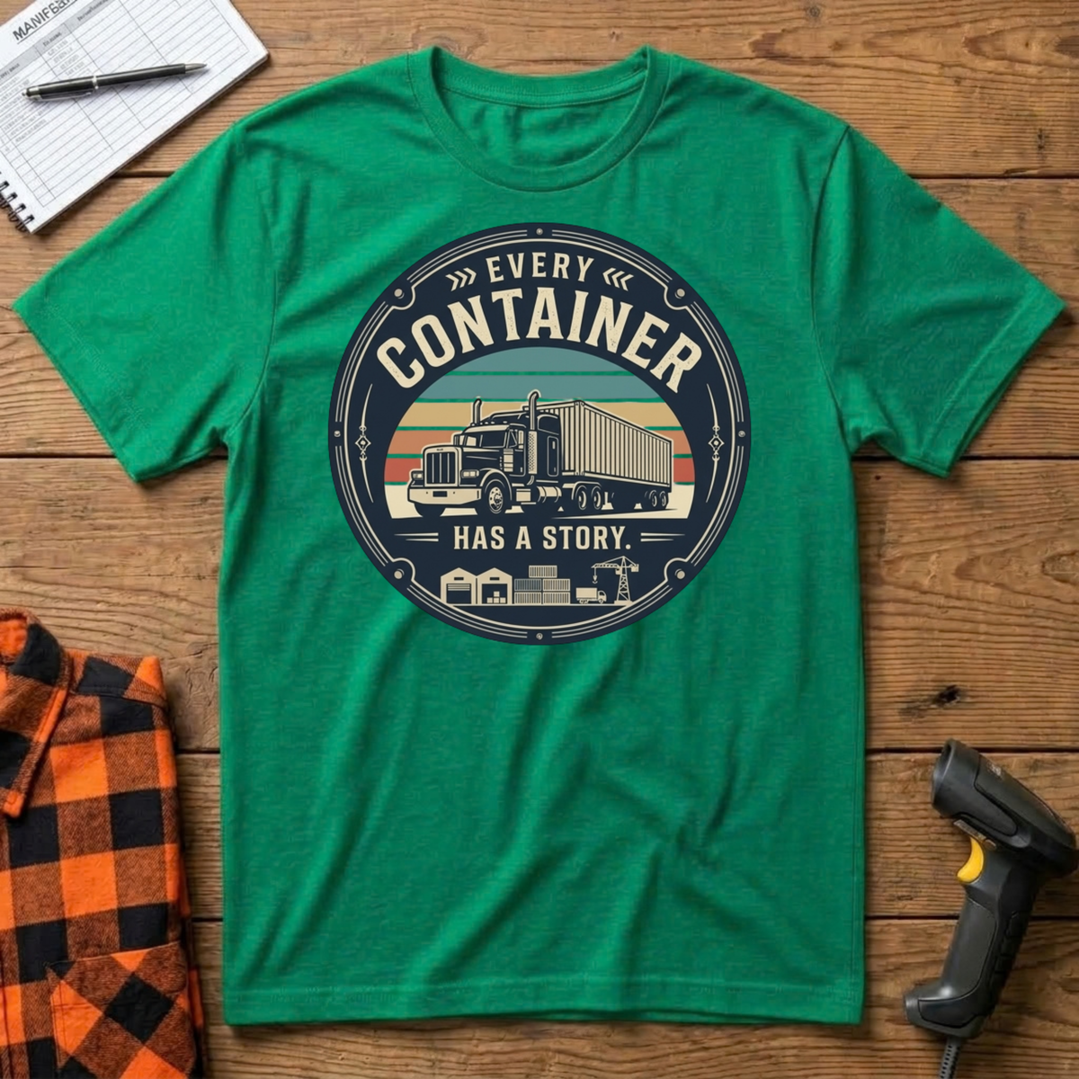 Every container has a story T-Shirt