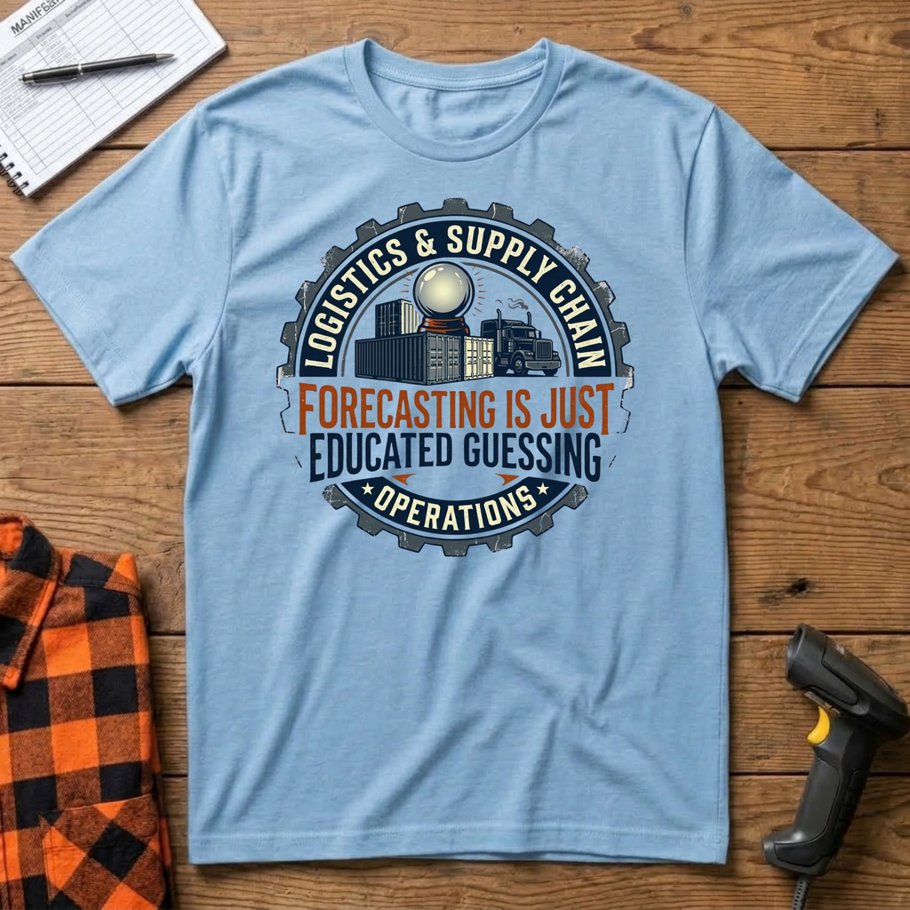 Forecasting is just educated guessing T-Shirt