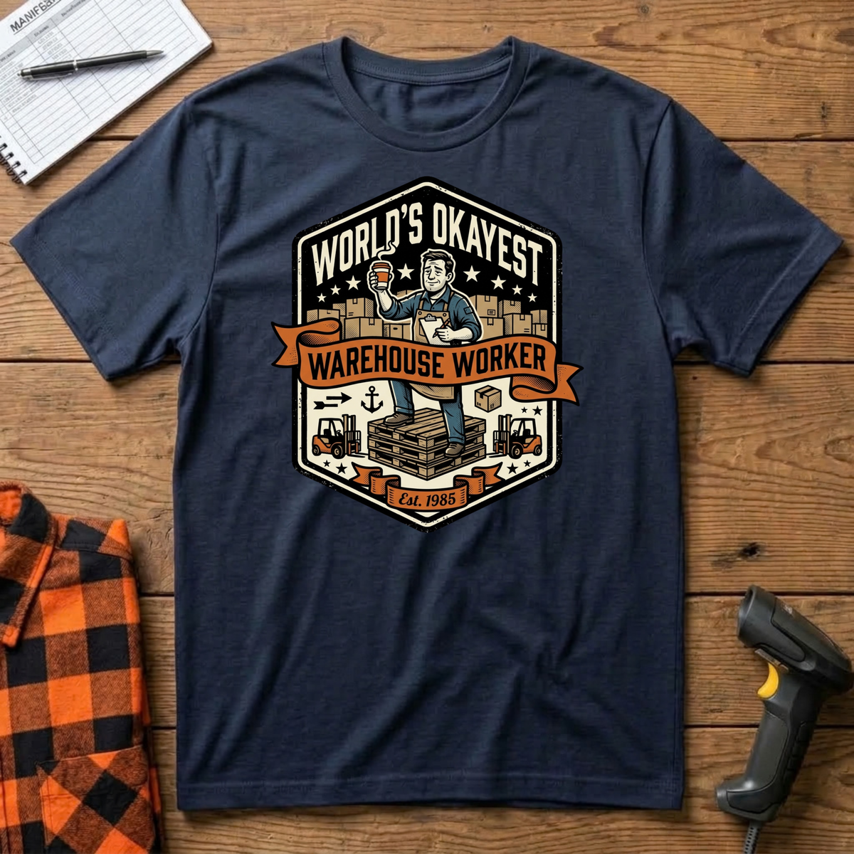 World's Okayest Warehouse Worker T-Shirt