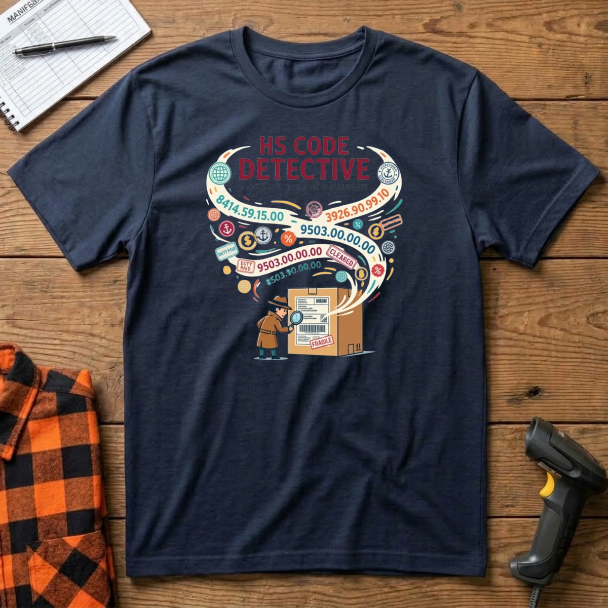 HS Code Detective T-Shirt