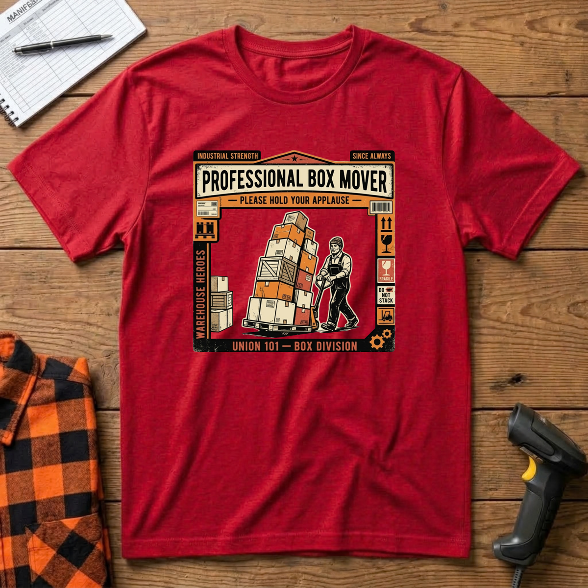 Professional Box Mover T-Shirt