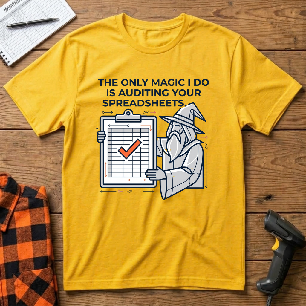 Wizard Spreadsheets Magic T-Shirt