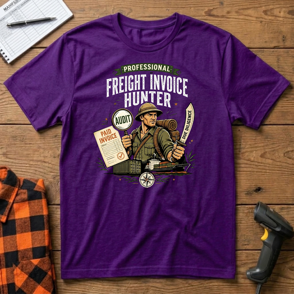 Freight Invoice Hunter T-Shirt