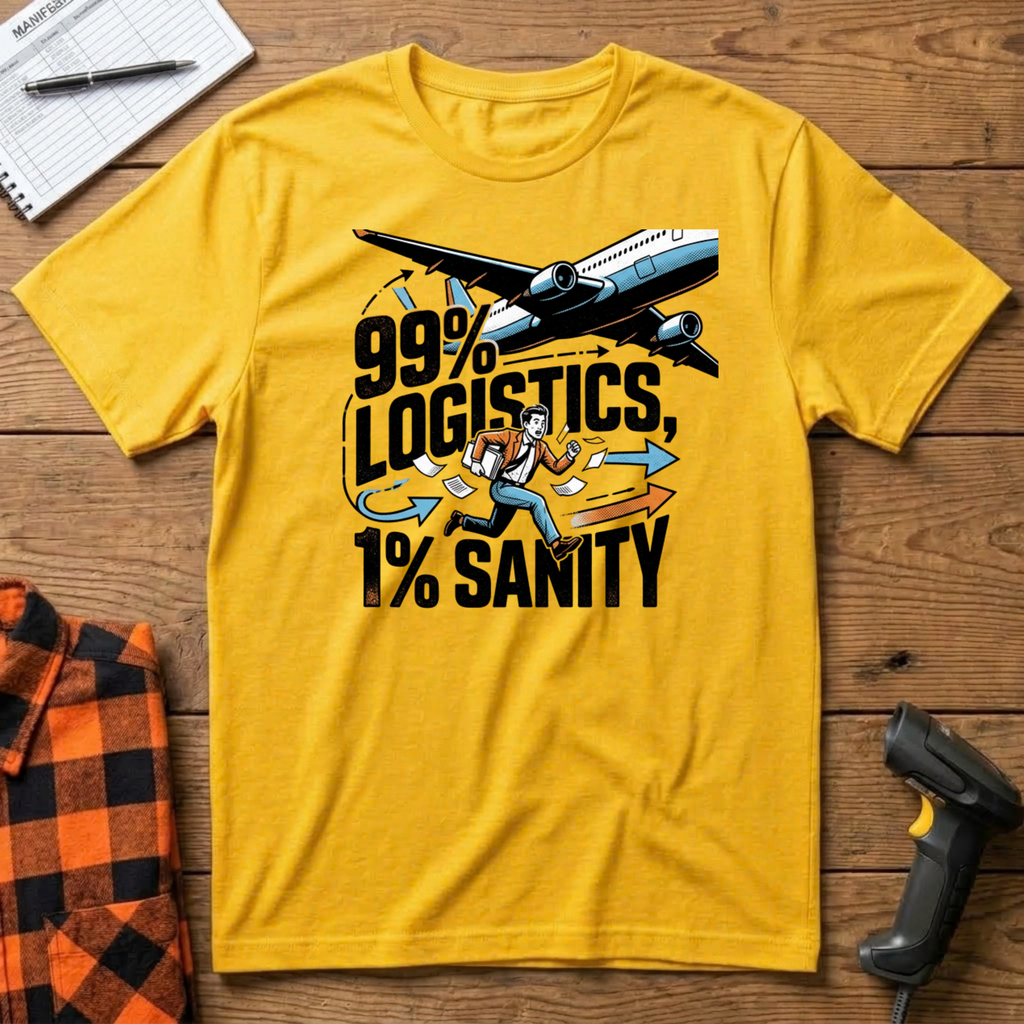 99% Logistics 1% Sanity T-Shirt