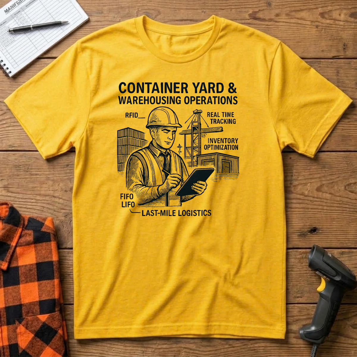 Container Yard & Warehousing T-Shirt