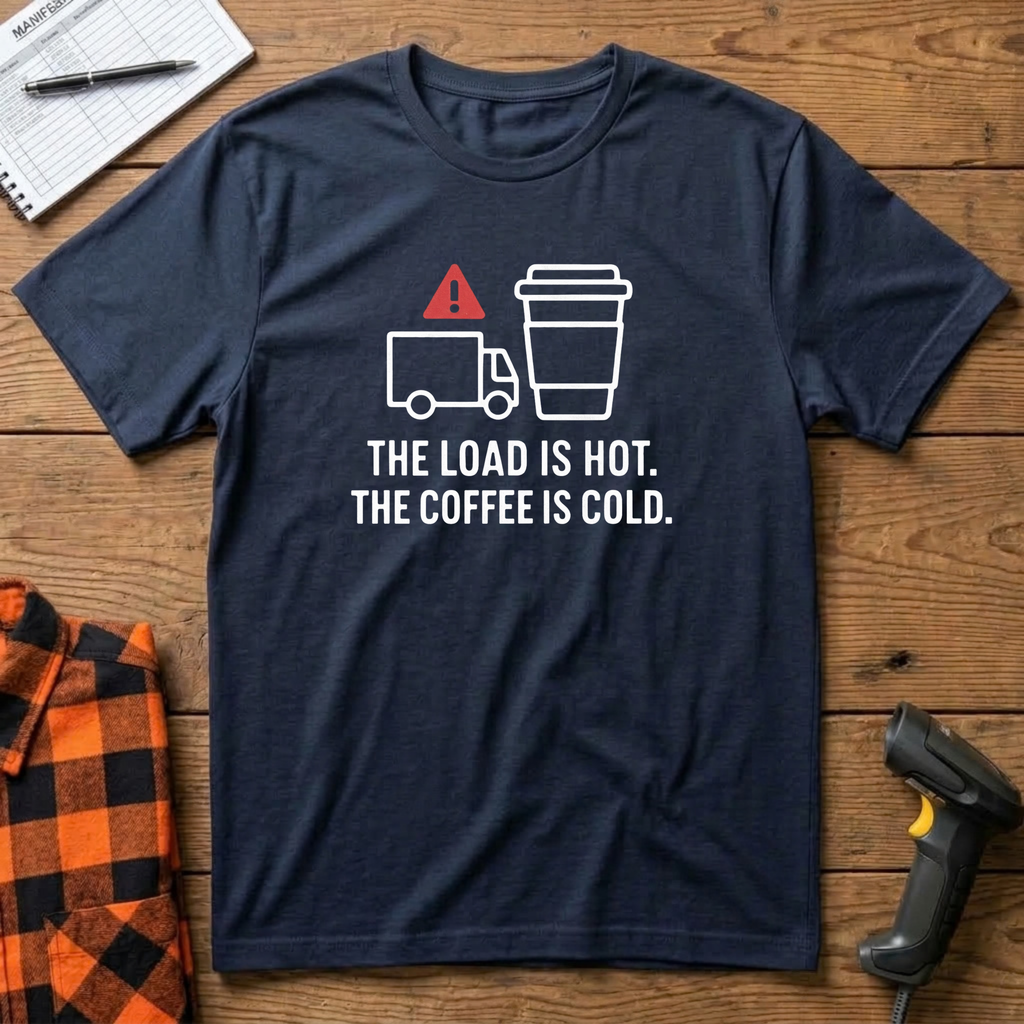 The load is hot the coffee is cold T-Shirt