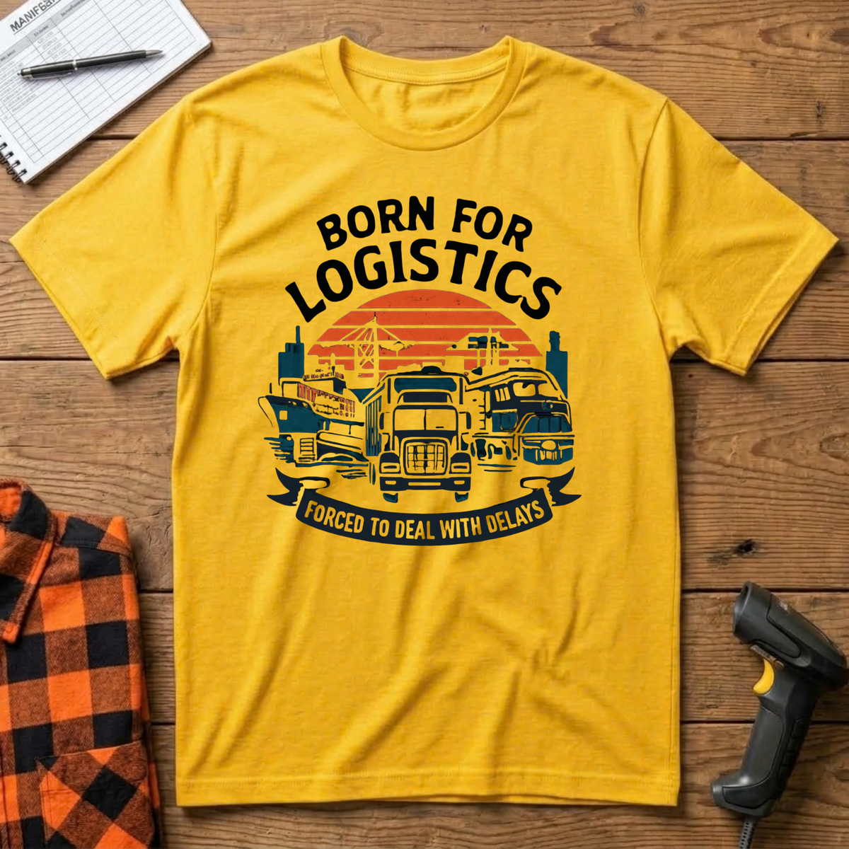 Born for logistics T-Shirt