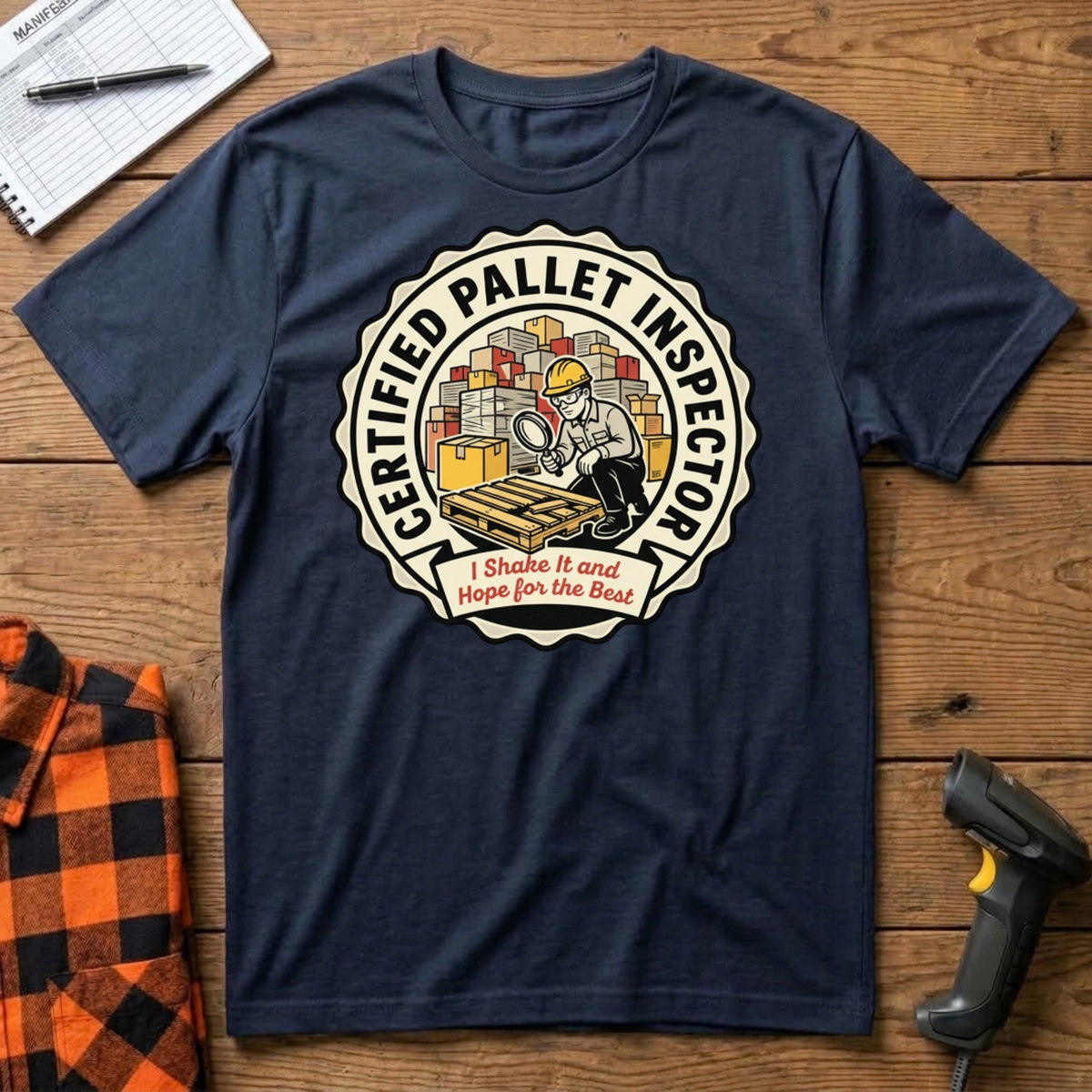 Certified Pallet Inspector T-Shirt