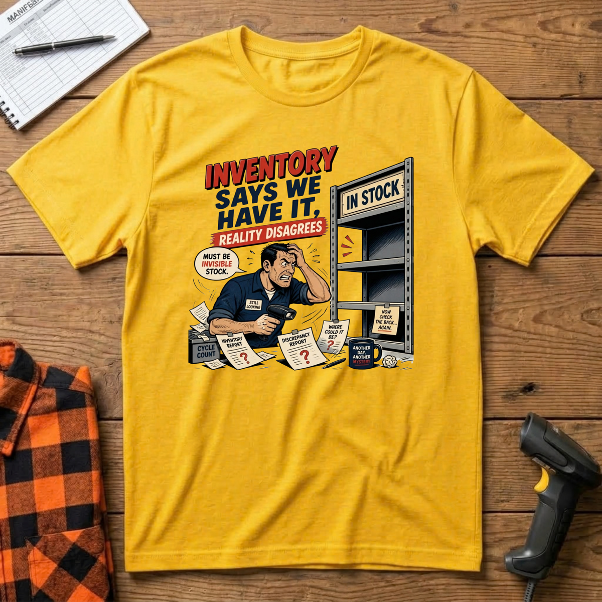 Inventory Discrepancy It T-Shirt