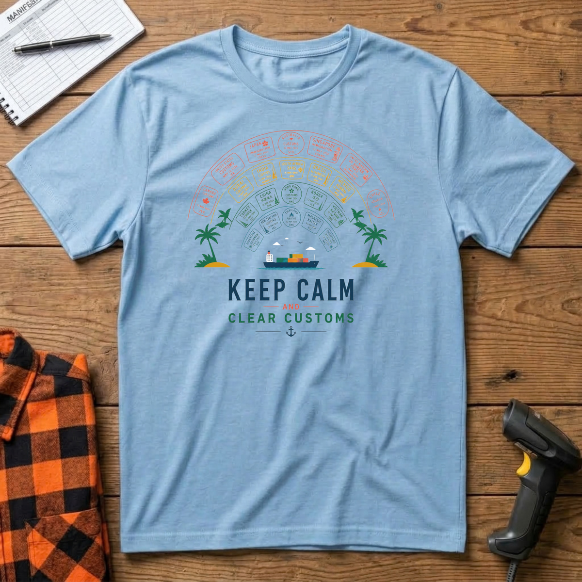 Keep Calm & Clear Customs T-Shirt