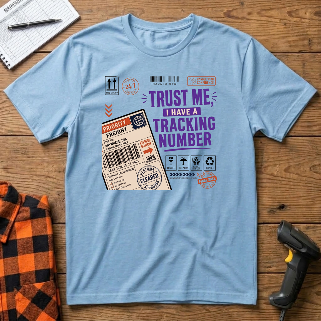 Trust me I have trucking number T-Shirt