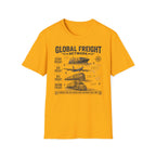 Global freight network T-Shirt