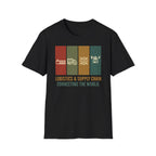 Logistics and supply chain. connecting the world T-Shirt
