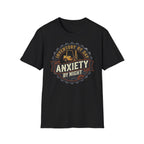 Inventory By Day Anxiety By Night T-Shirt