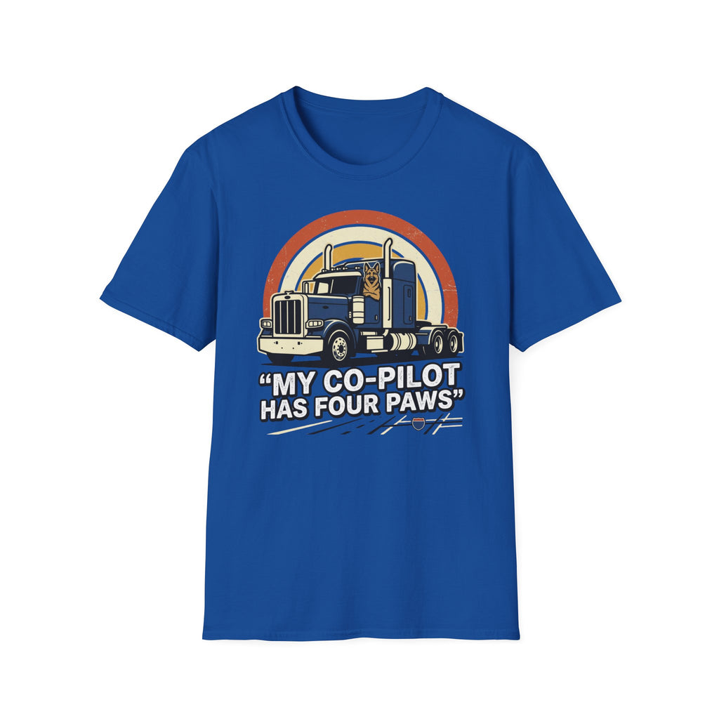 My co-pilot has four paws T-Shirt