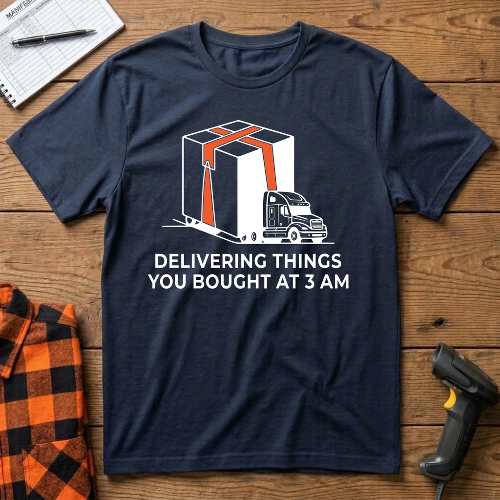 Delivering things you bought at 3am T-Shirt