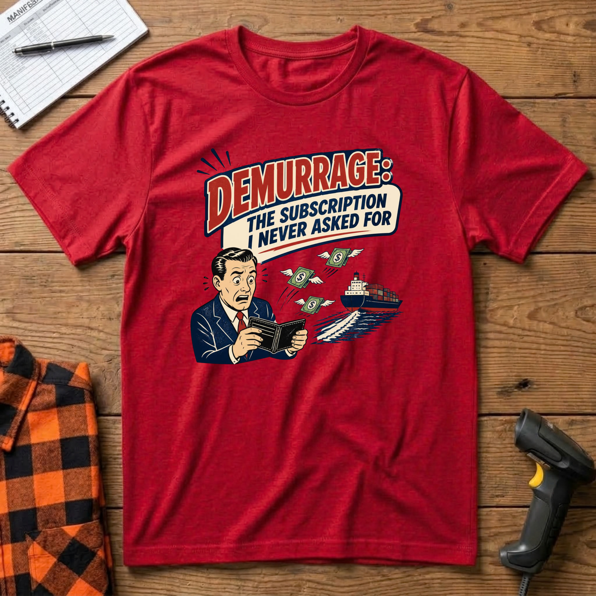 Demurrage The subscription I never asked for T-Shirt