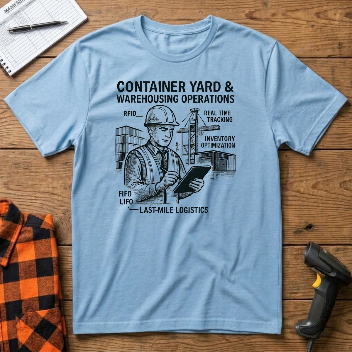 Container Yard & Warehousing T-Shirt