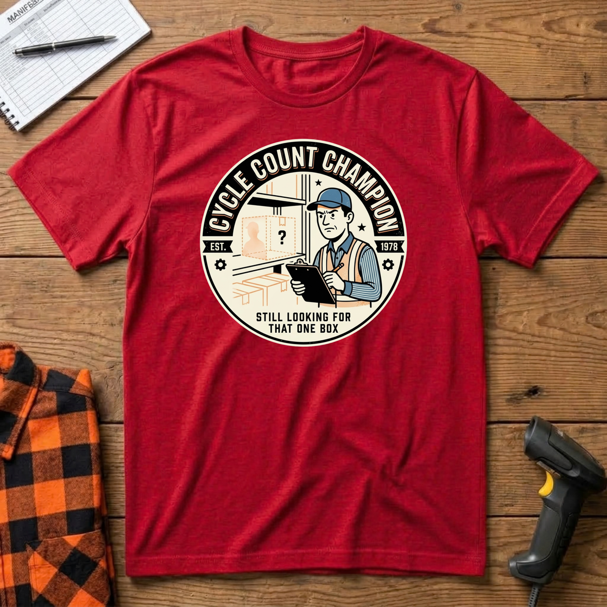 Cycle Count Champion T-Shirt