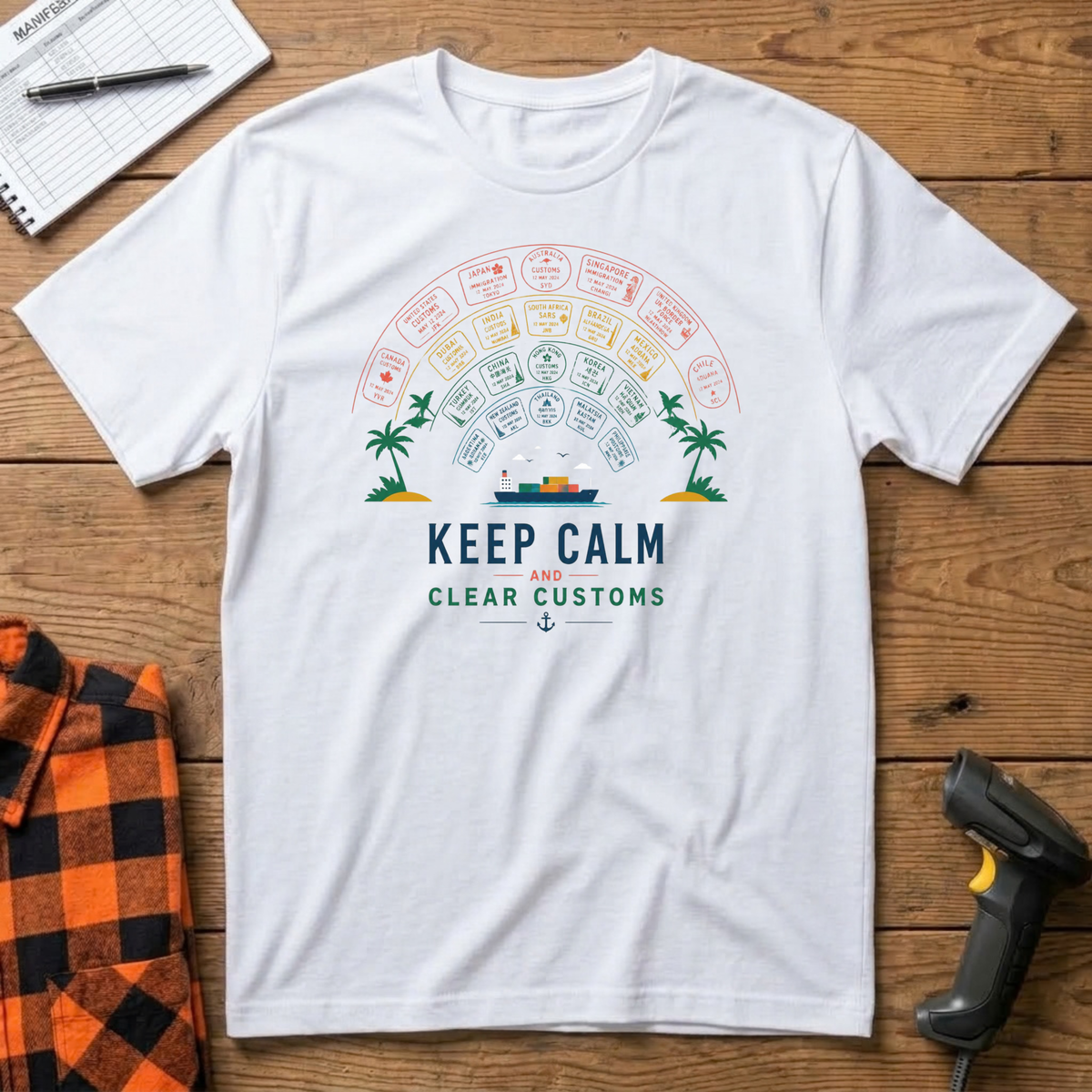 Keep Calm & Clear Customs T-Shirt