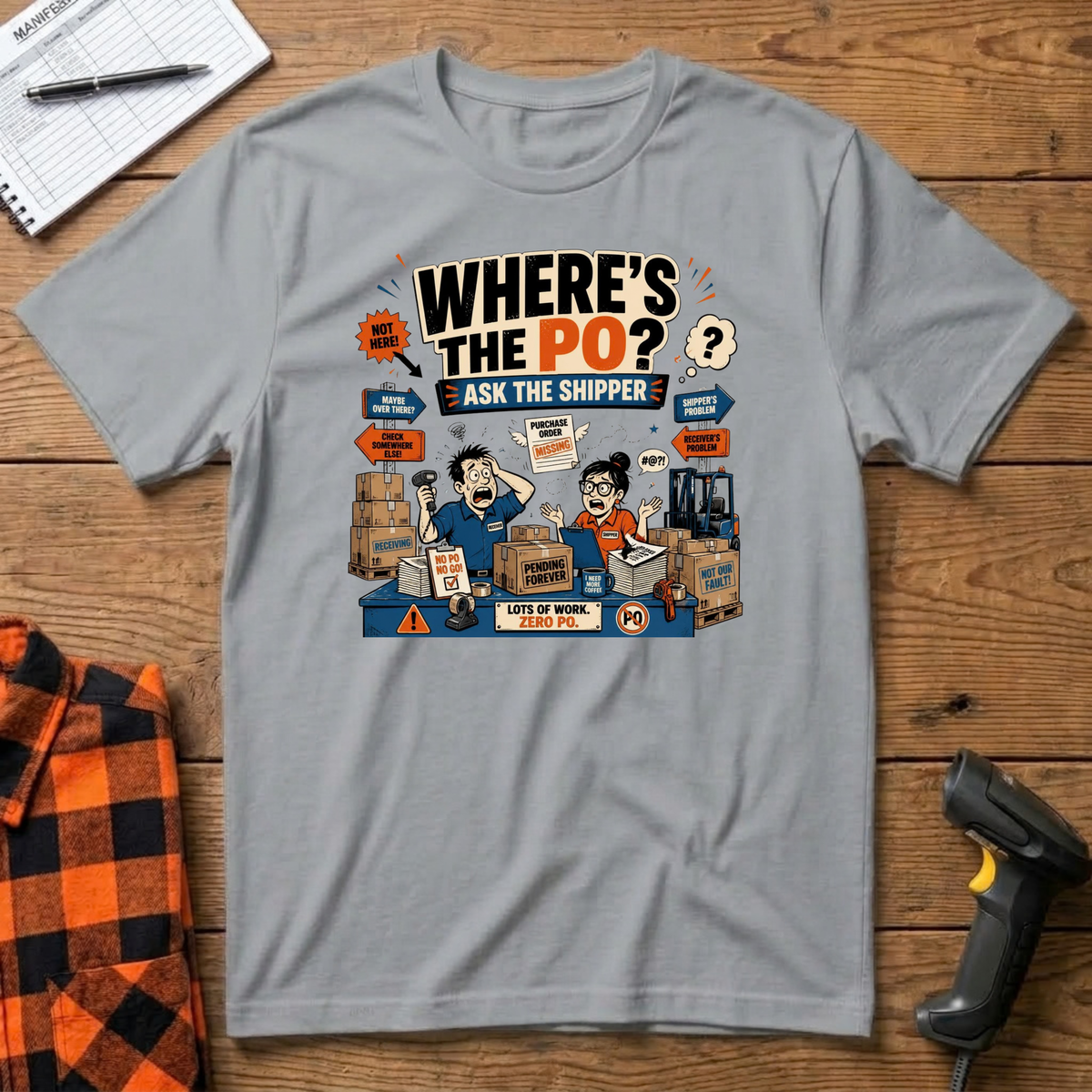 Where's the PO T-Shirt