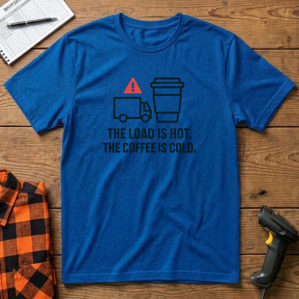 The load is hot the coffee is cold T-Shirt