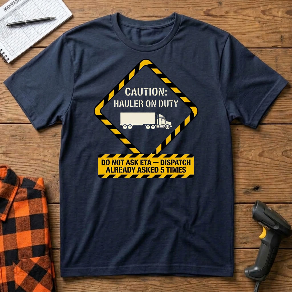Caution Hauler on duty T-Shirt