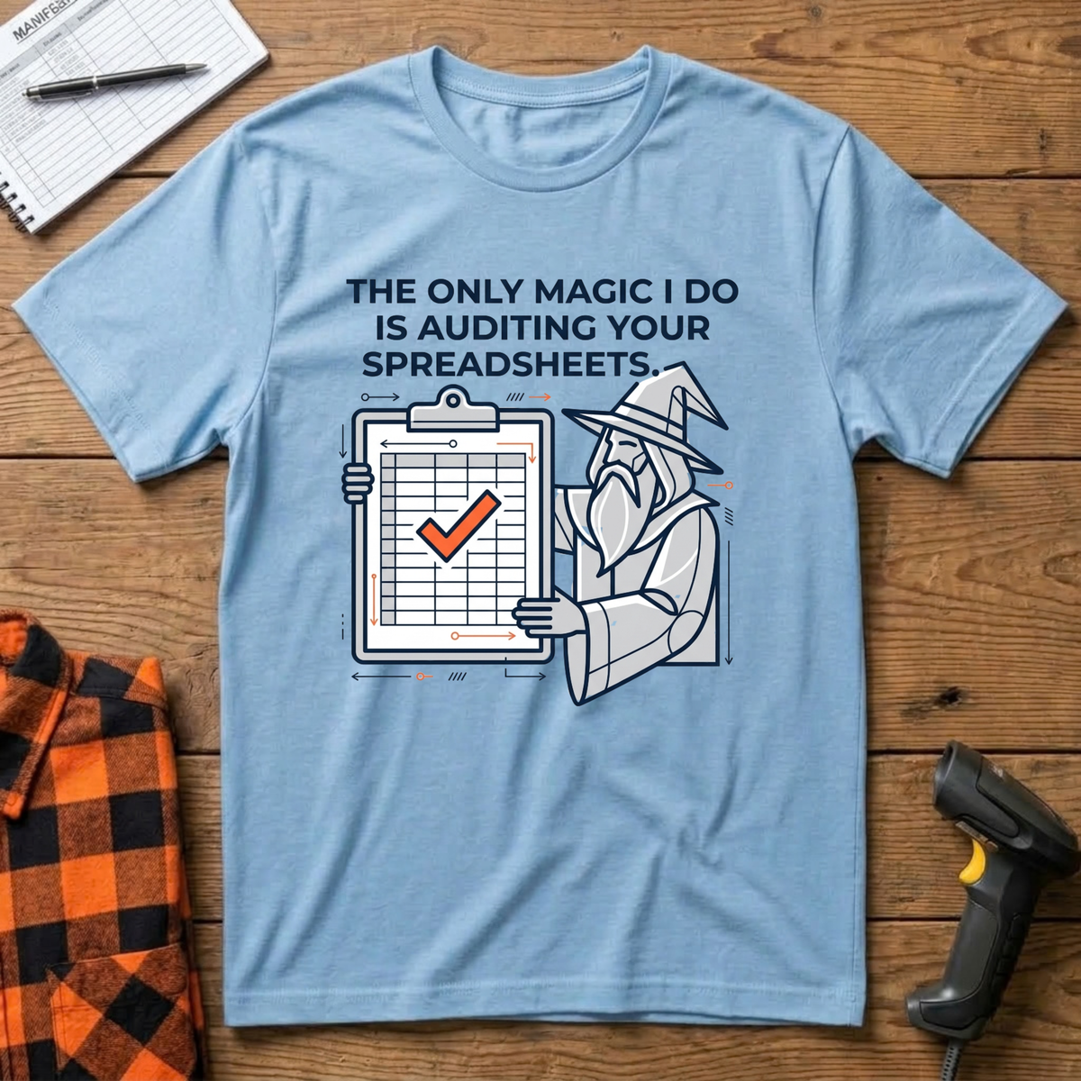 Wizard Spreadsheets Magic T-Shirt