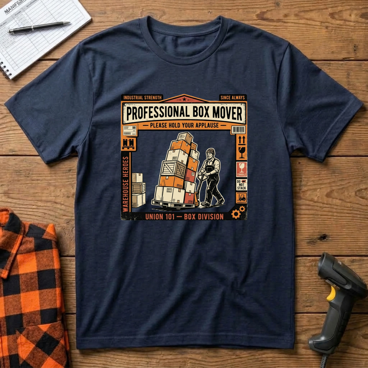 Professional Box Mover T-Shirt