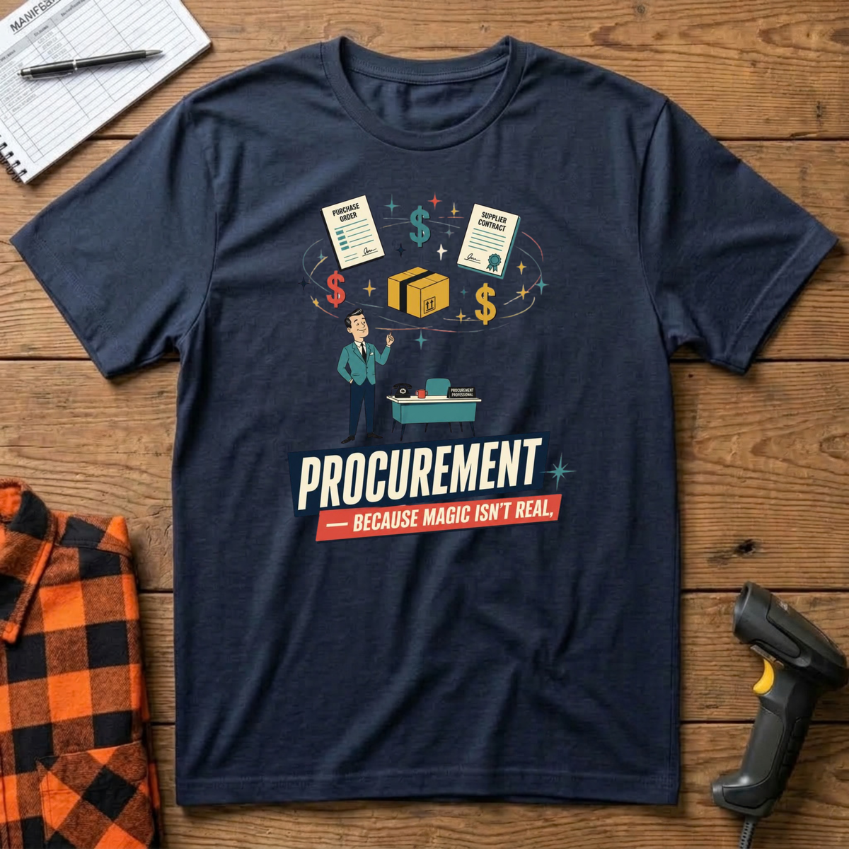 Procurement-Because Magic Isn't Real T-Shirt