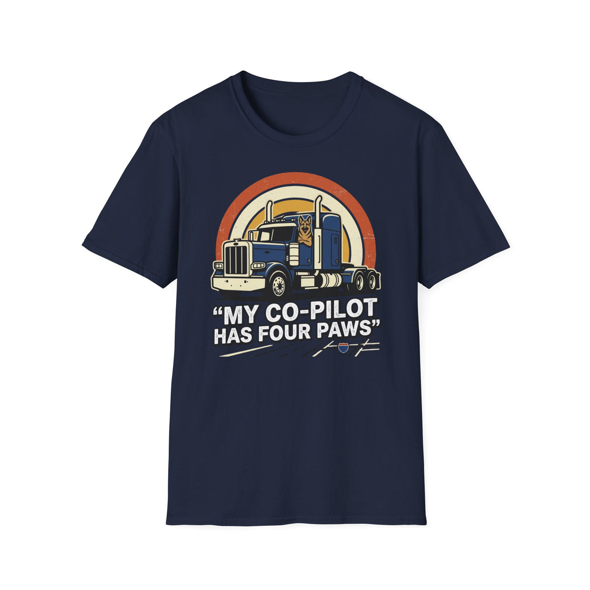 My co-pilot has four paws T-Shirt