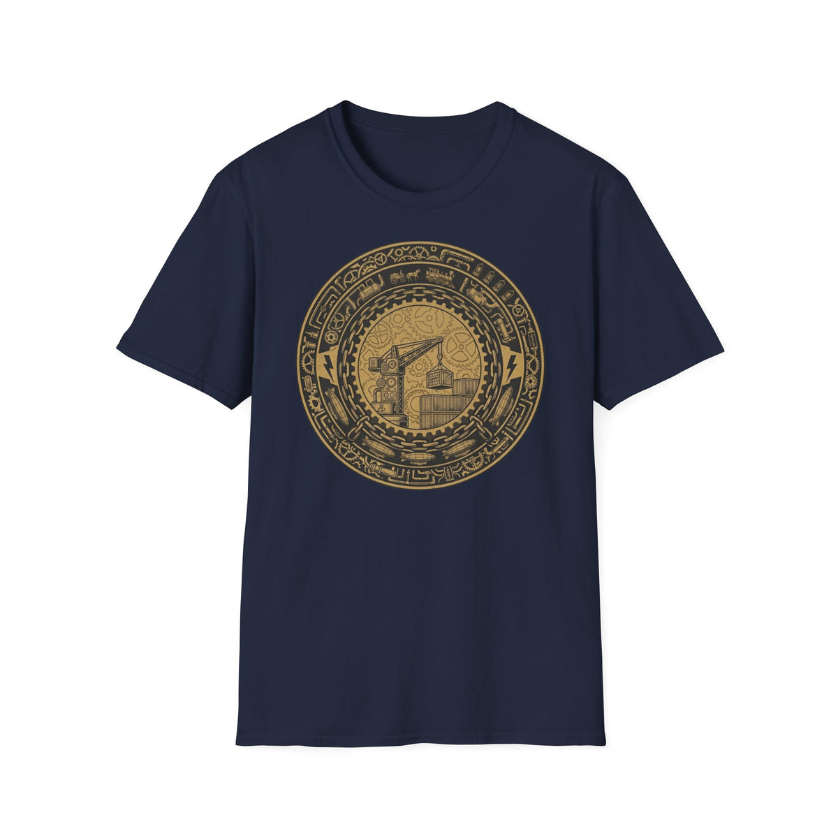Steam Punk Container Yard T-Shirt